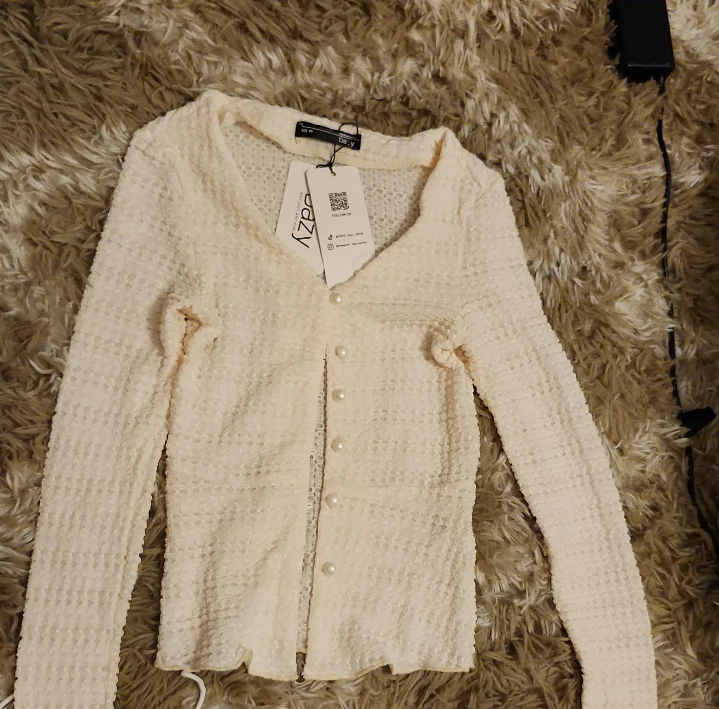 Off white cardigan