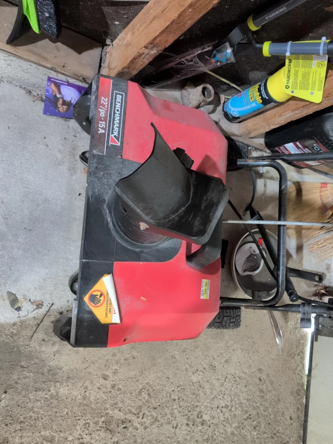 BENCHMARK 22" Electric Snow Blower 15A