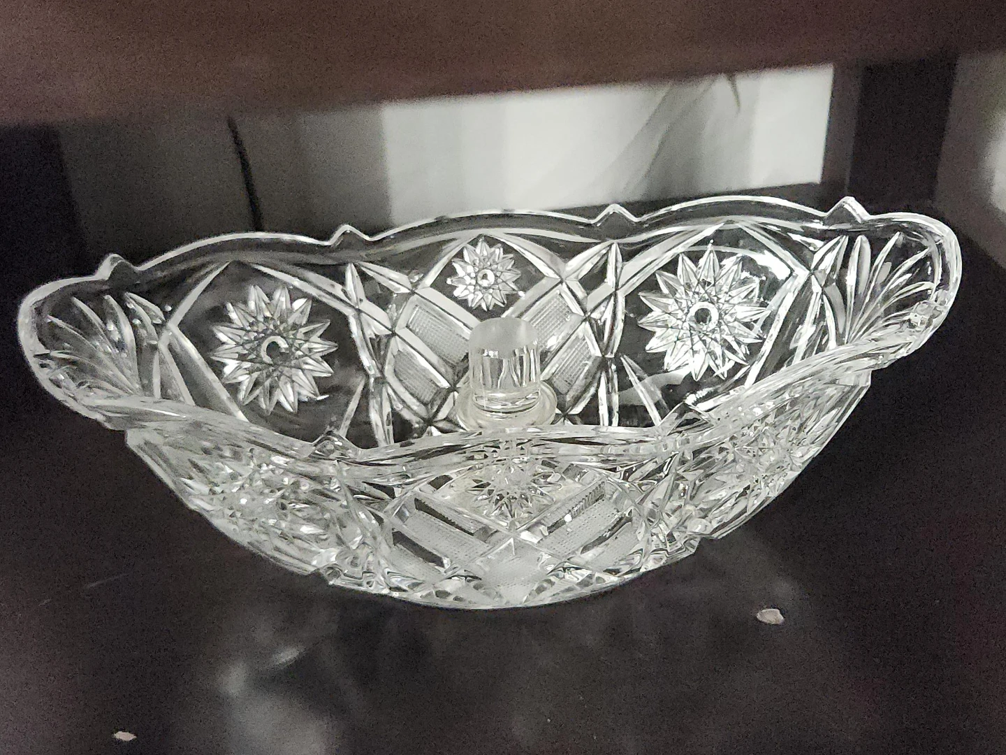 Crystal Serving Bowl