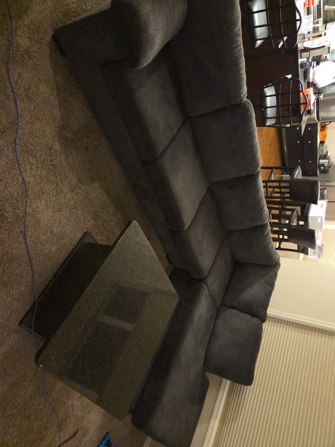 Dark Grey Sectional Sofa