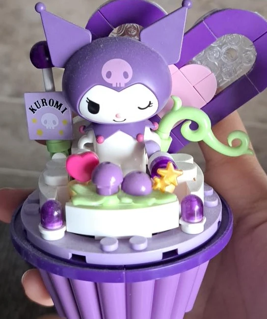 Kuromi Cupcake Building Toy