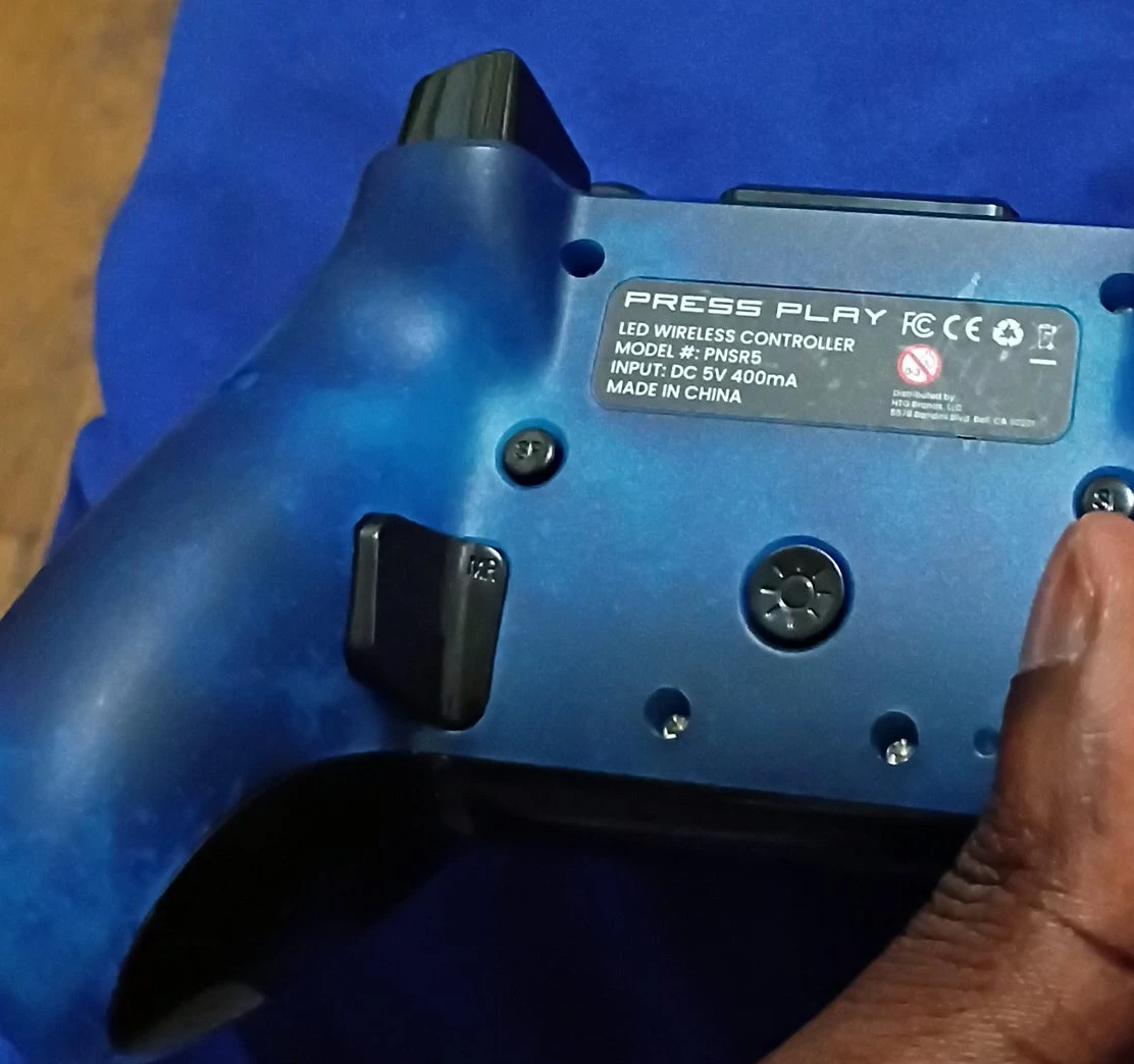 Press Play LED Wireless Controller PNSR5