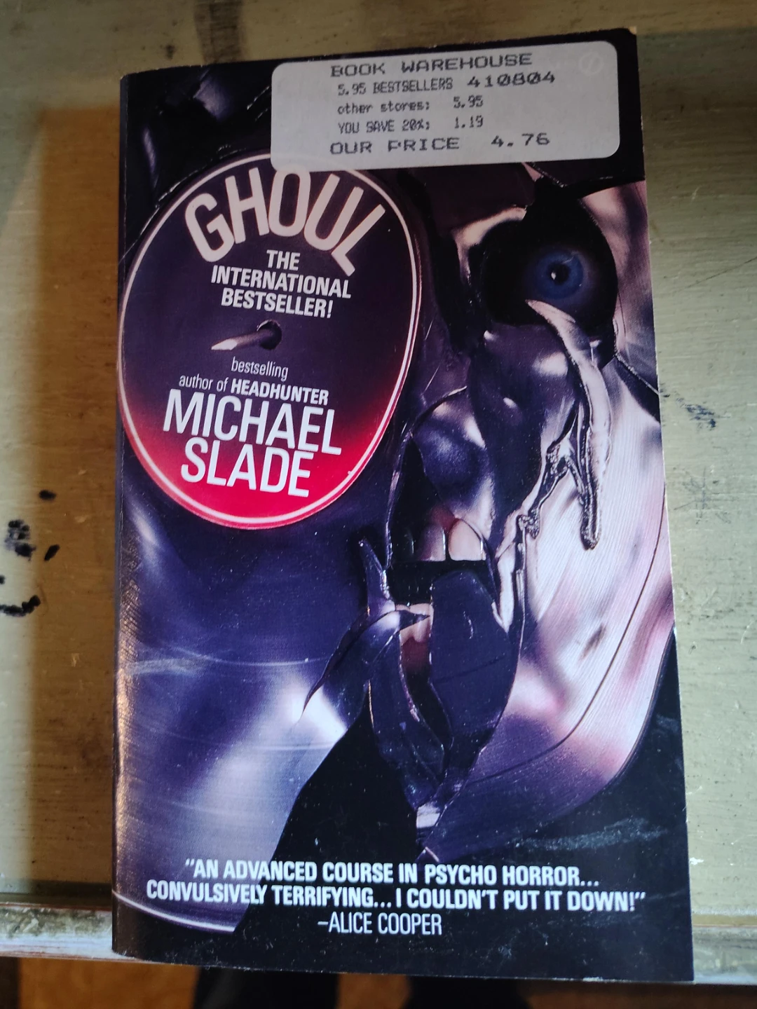 Ghoul by Michael Slade Paperback Book