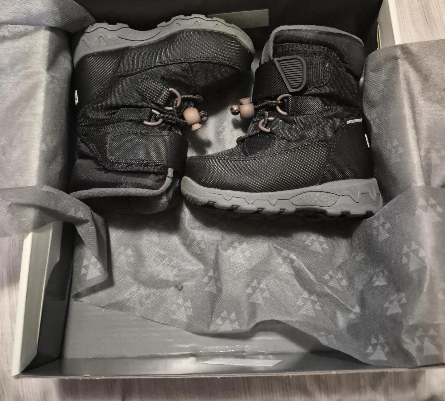 Cougar - Toddle Black Winter Boots