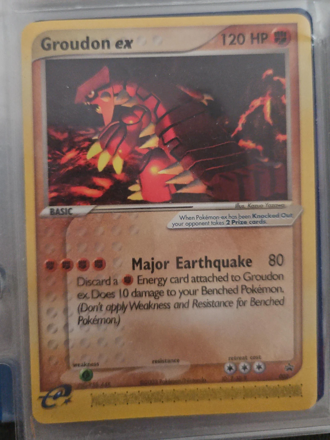 Pokémon Groudon ex #002 – Nintendo Power Exclusive