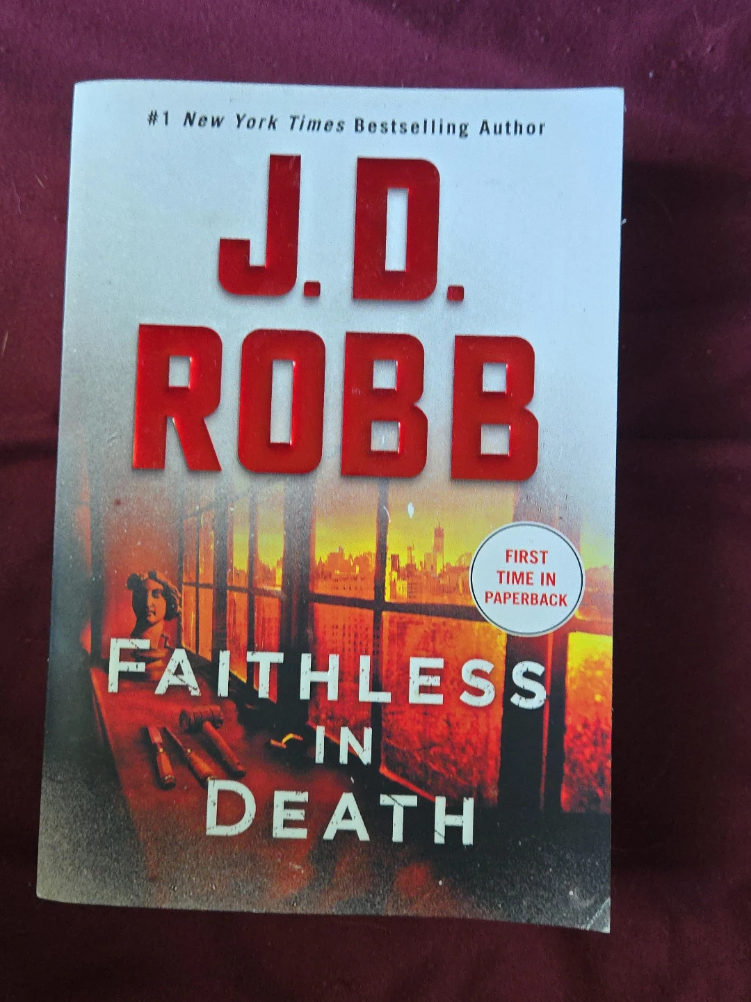 J.D. Robb Faithless in Death Paperback Book