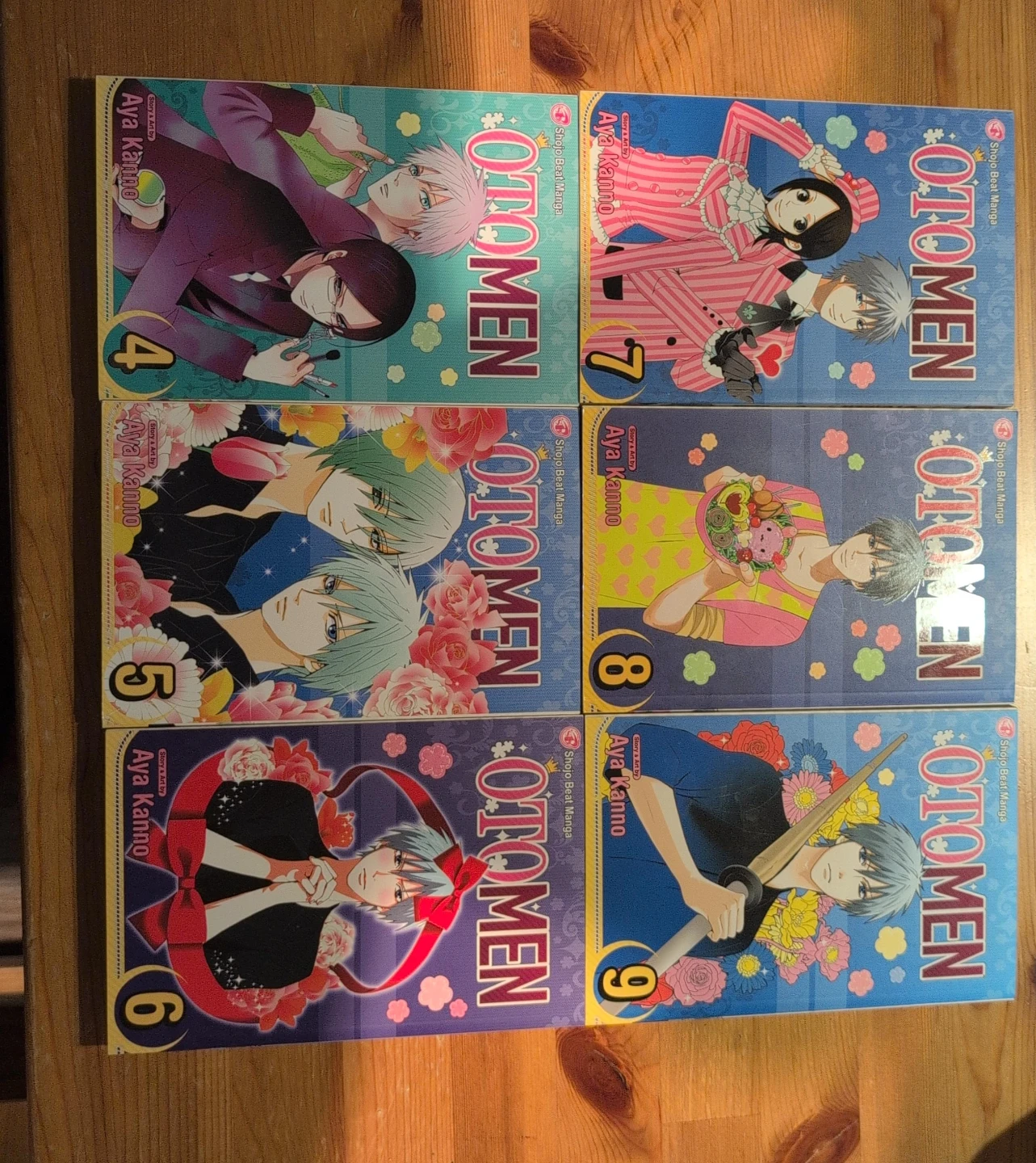 Okomon Manga Volumes 4-9 by Aya Kanno