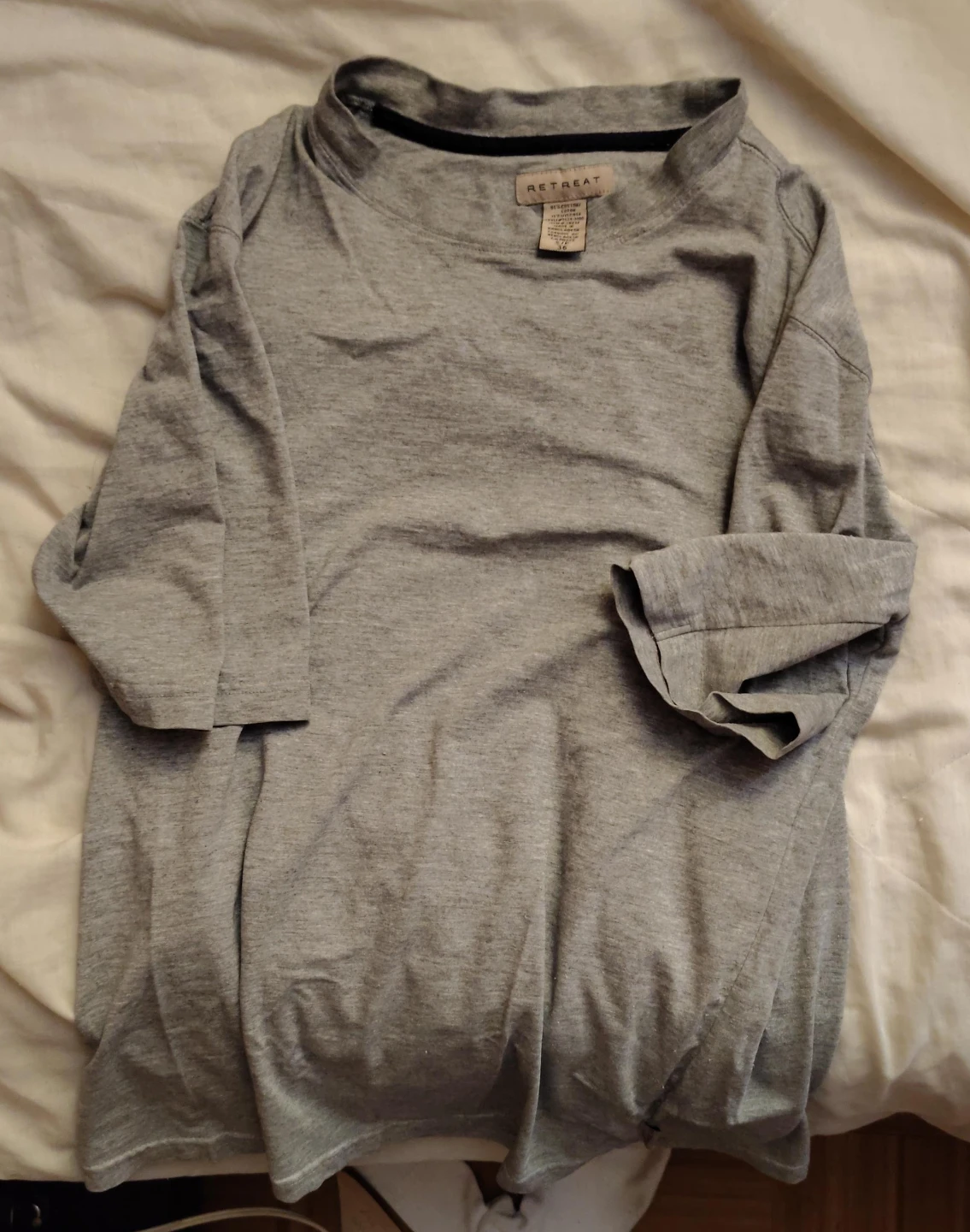 Retreat Grey short-Sleeve Shirt