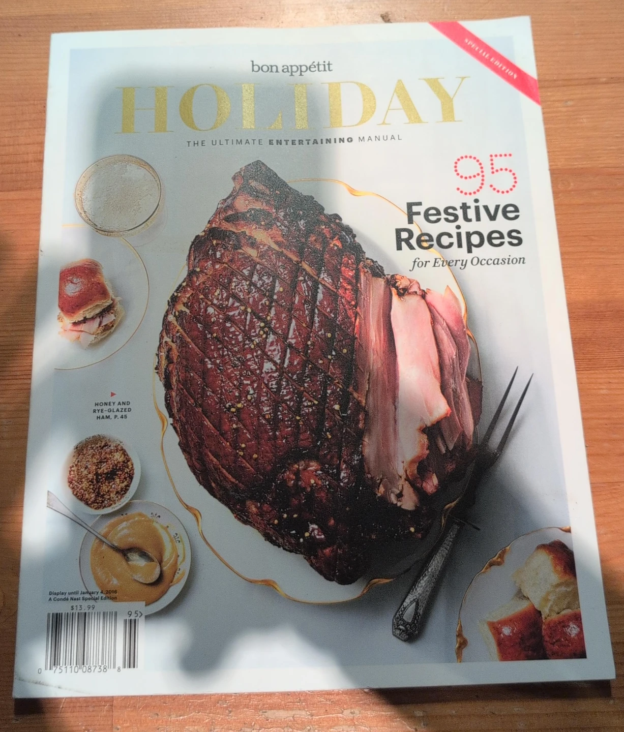Bon Appétit Holiday Special Edition Magazine