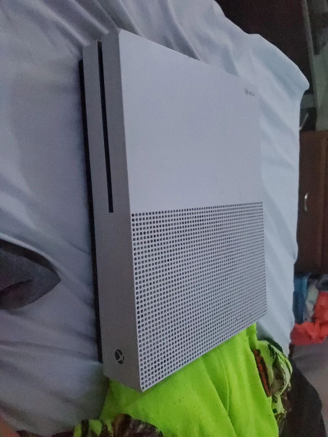 White Xbox One S Console