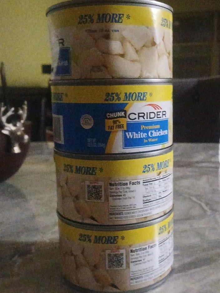 Crider Premium White Chicken 4 cans