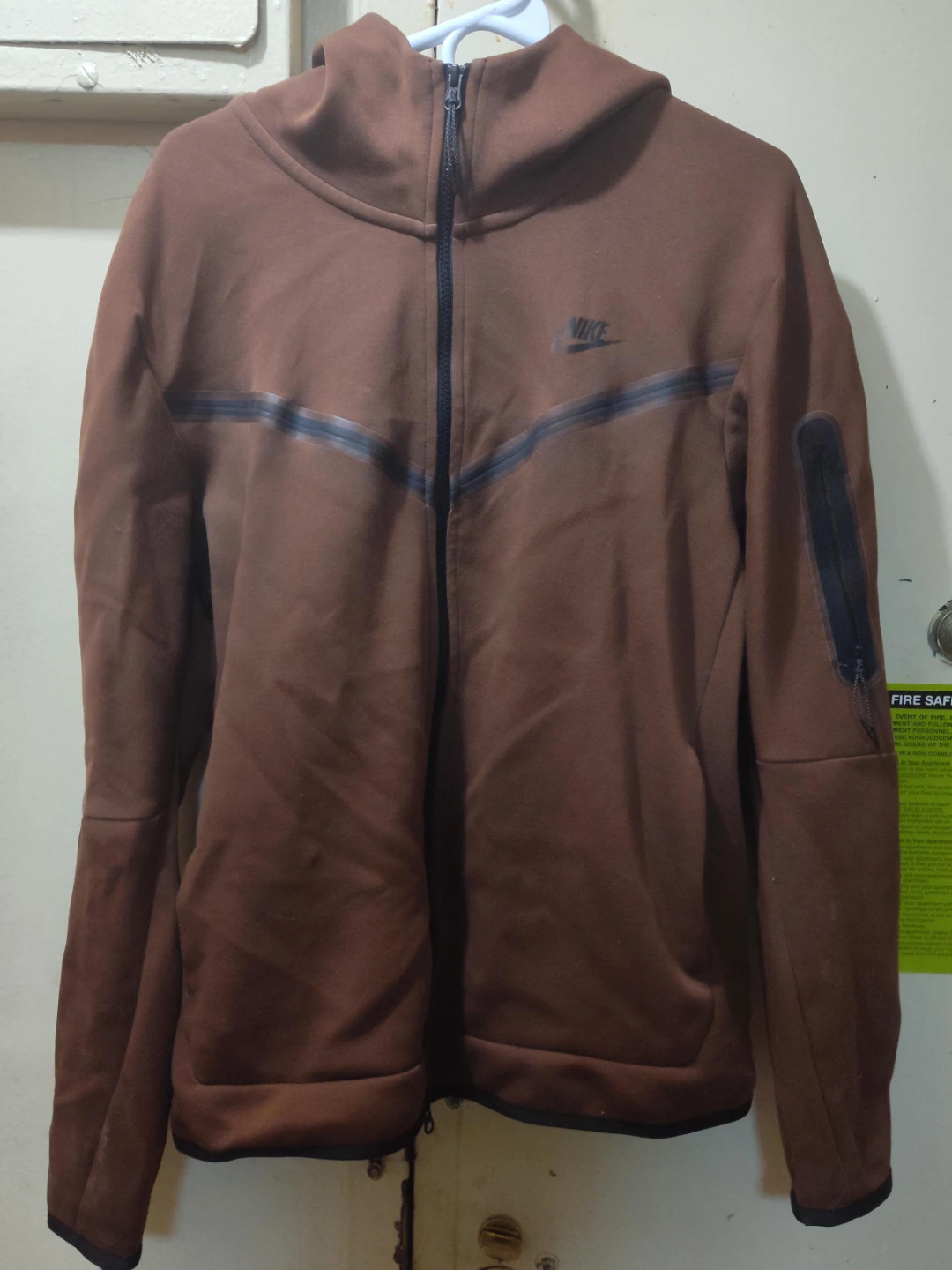 Nike Tech Fleece Hoodie Brown