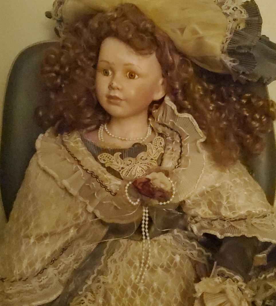 Victorian Style Porcelain Doll