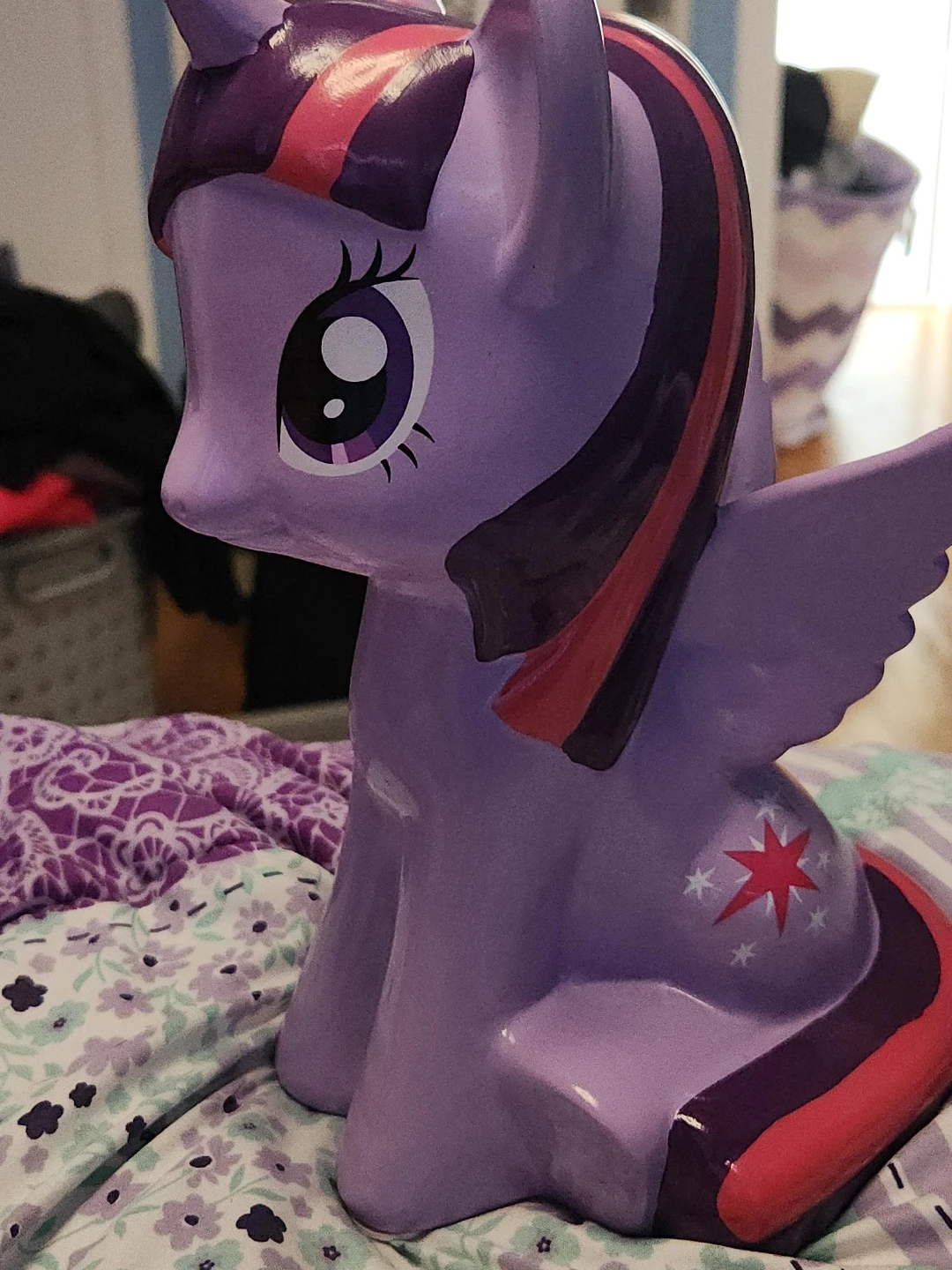 My Little Pony Twilight Sparkle Ceramic Piggy Bank 2016 Hasbro
