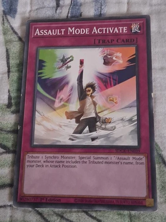 Yu-Gi-Oh! Assault Mode Activate TRAP Card (SDCK-EN039)