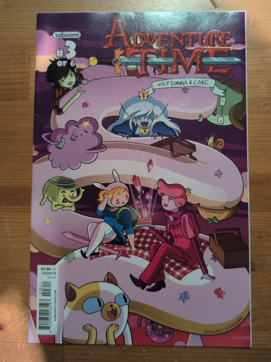Adventure Time #3 with Fionna & Cake Comic Book