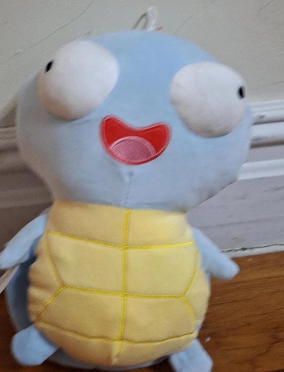 Blue Plush Turtle Toy