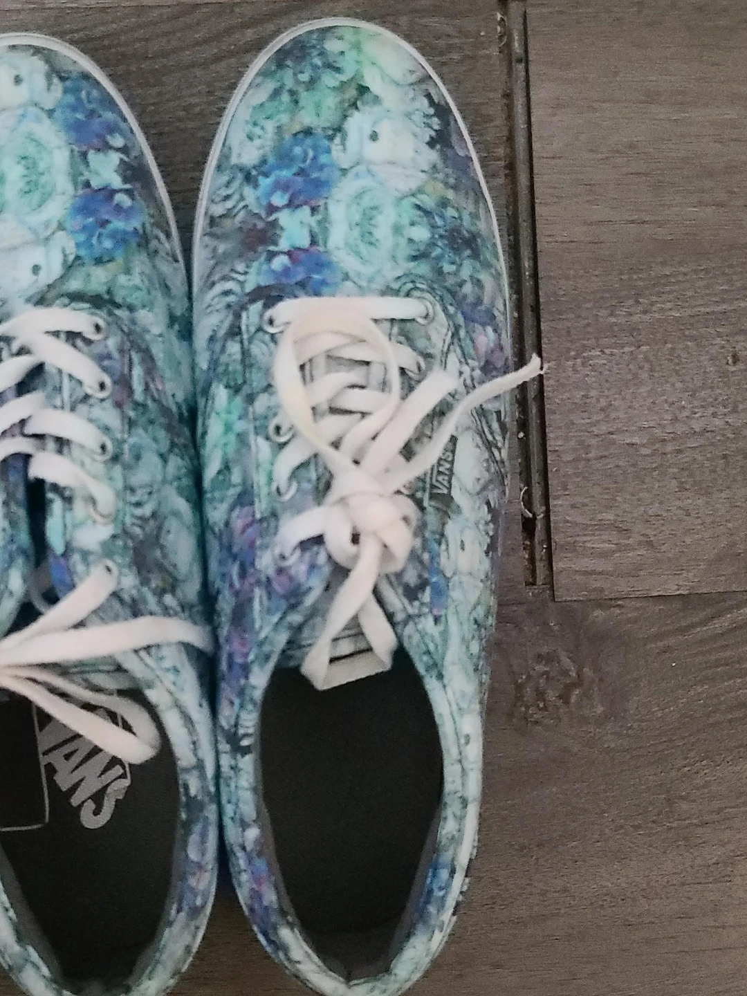 Vans Floral Canvas Sneakers