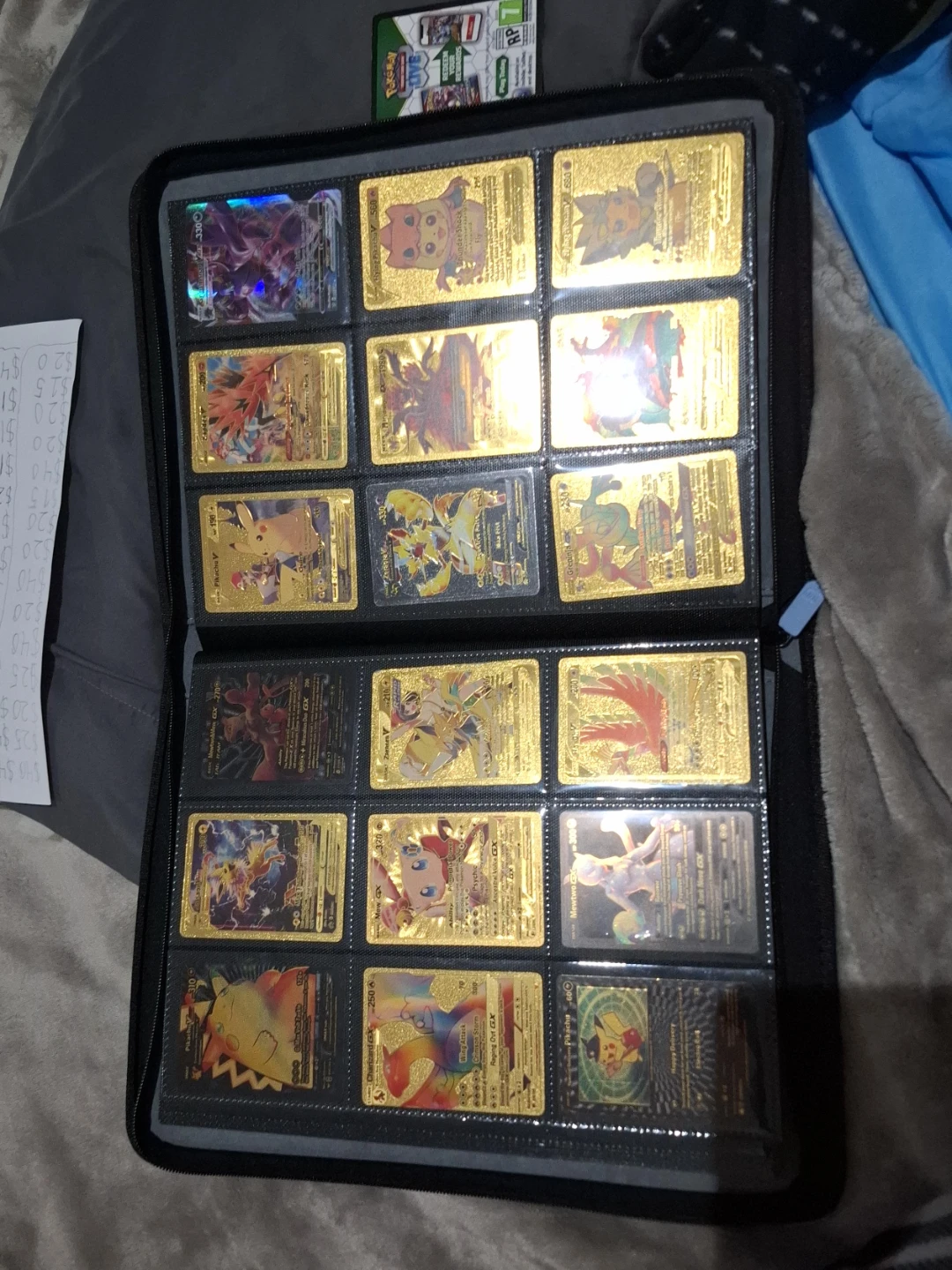 Various Pokémon cards