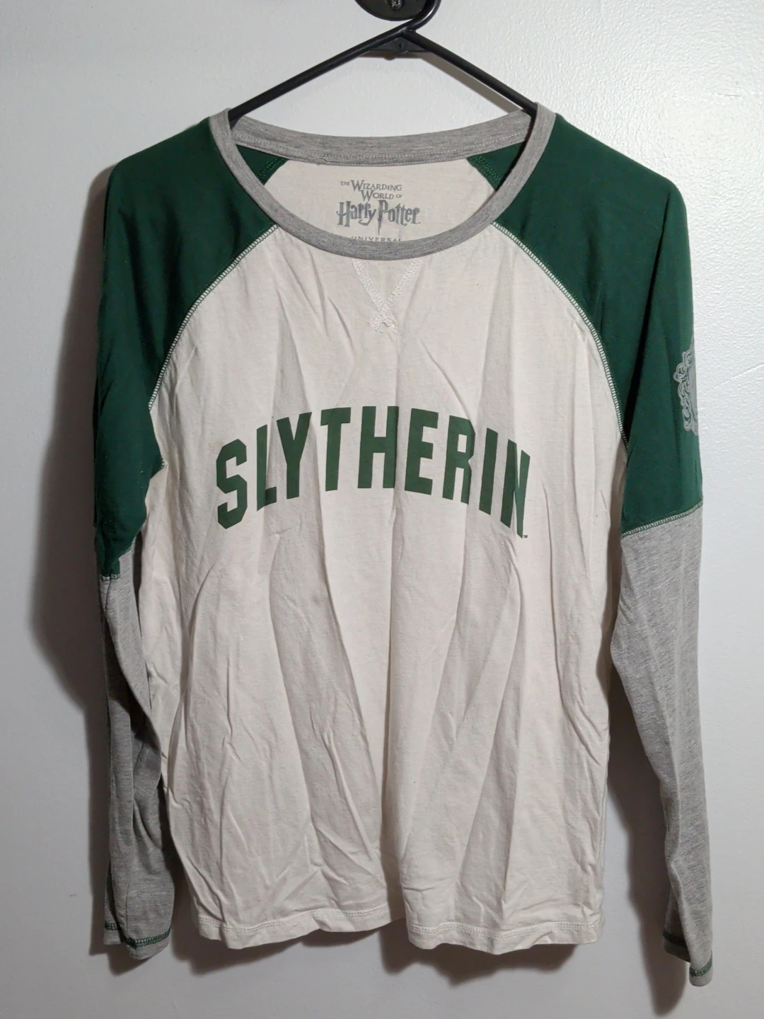 Harry Potter Slytherin Long Sleeve Shirt