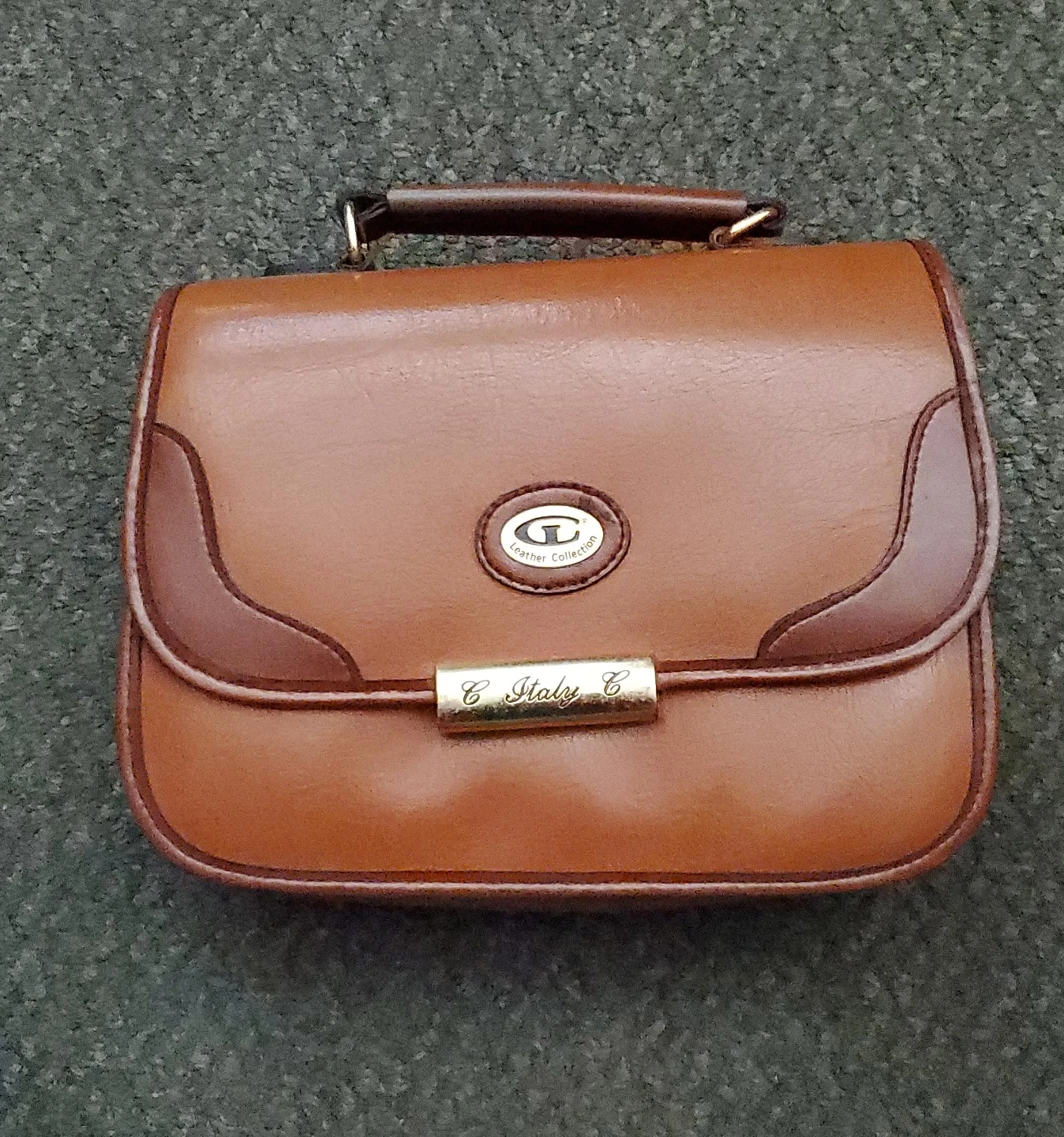 Brown Leather Handbag