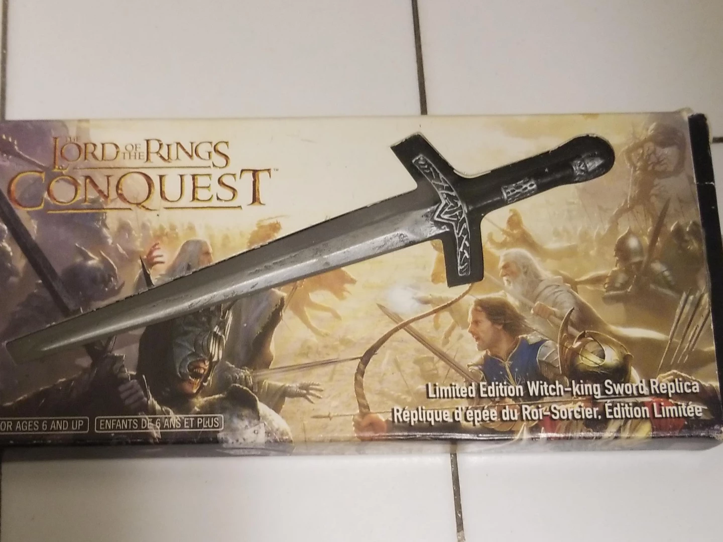 LOTR Conquest Limited Edition Witch-king Sword Replica