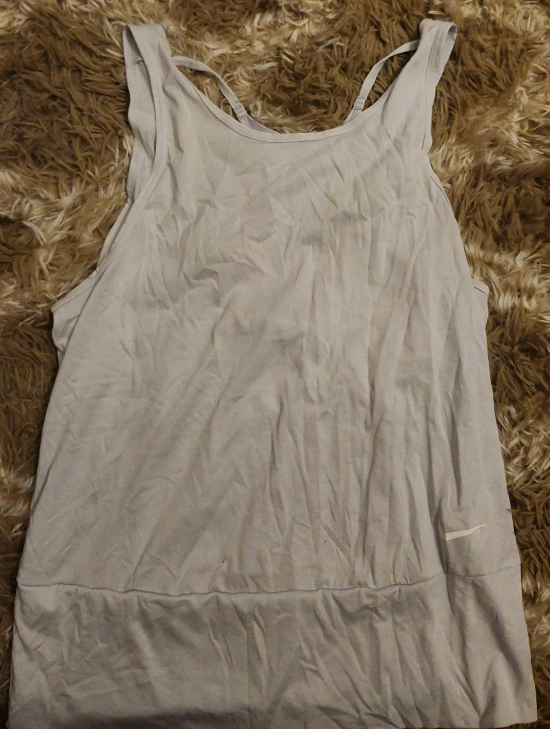 Nike Dri-FIT Grey Tank Top Medium
