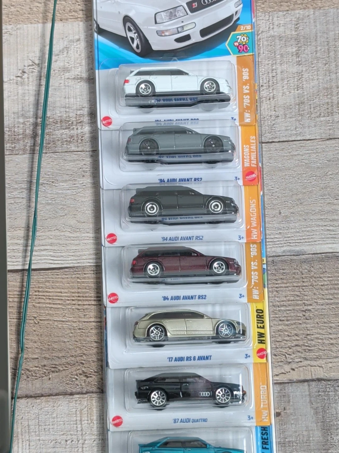 Hot Wheels Audi Wagon Set