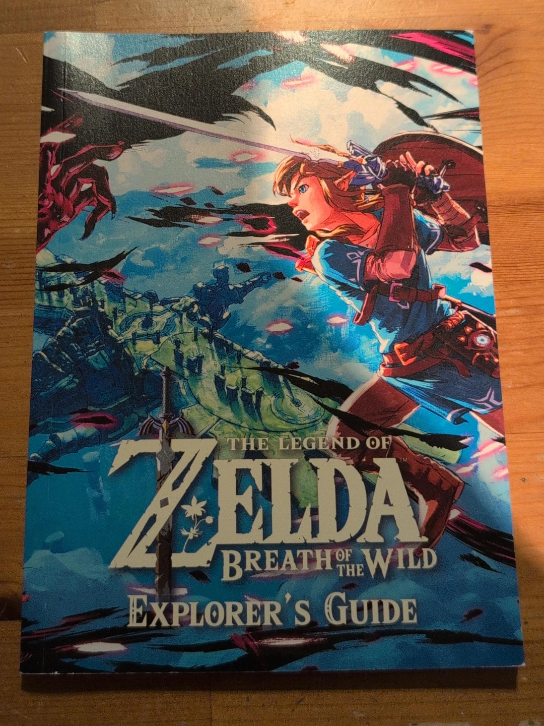 The Legend of Zelda Breath of the Wild Explorer's Guide Book