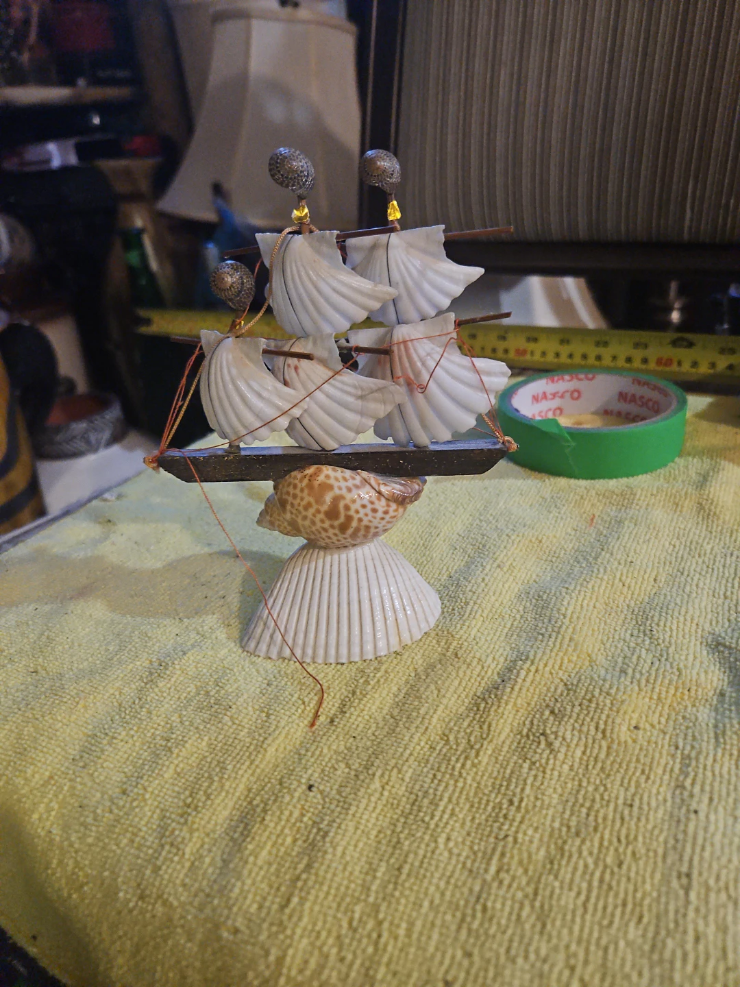 Seashell Ship Model