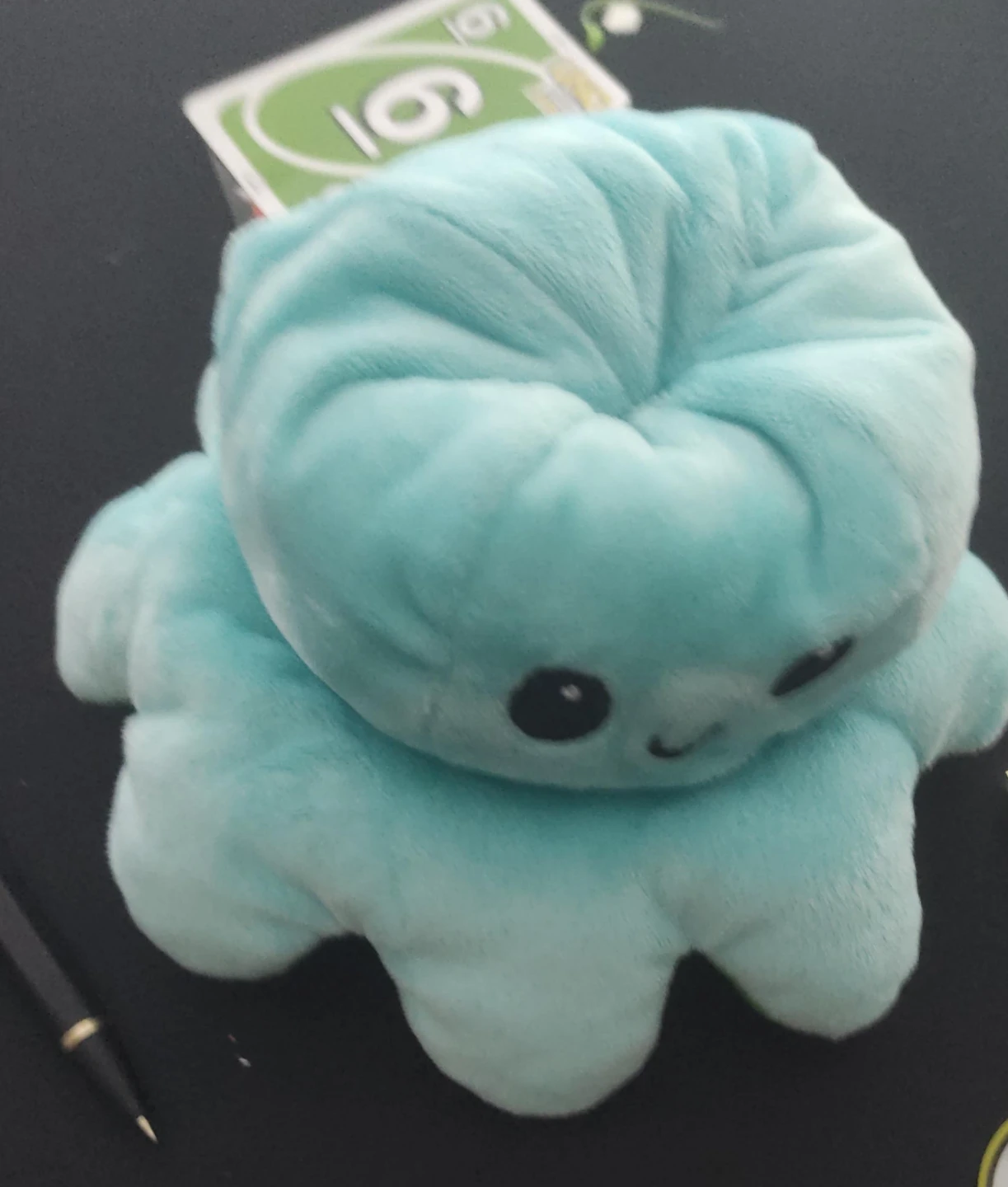 Blue Plush Octopus Toy