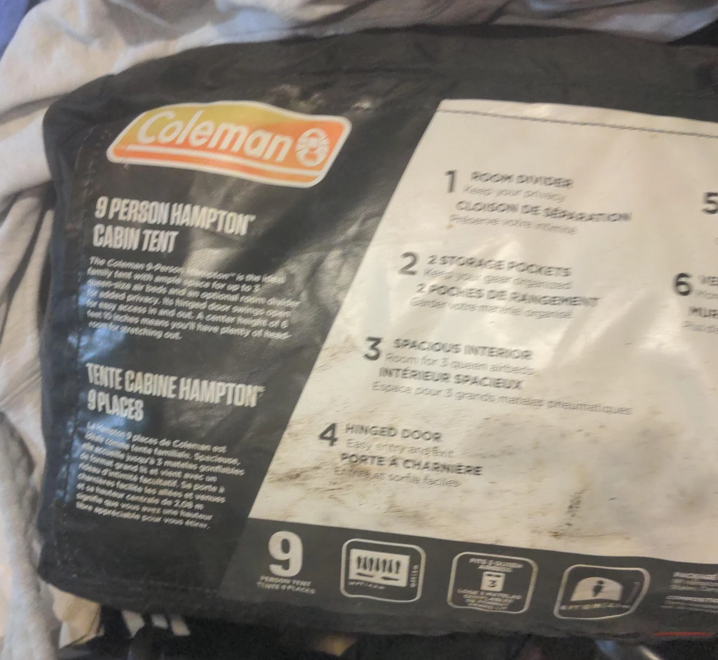 Coleman 9 Person Hampton Cabin Tent