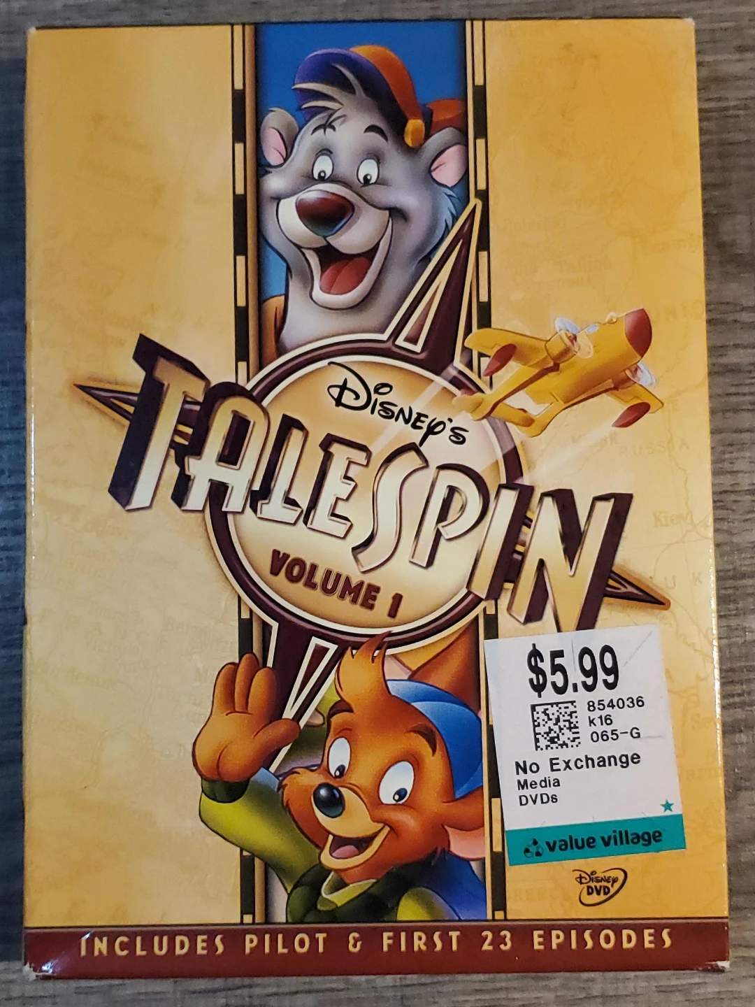 🎬 Disney's TaleSpin Volume 1 - A 3 DVD Box Set