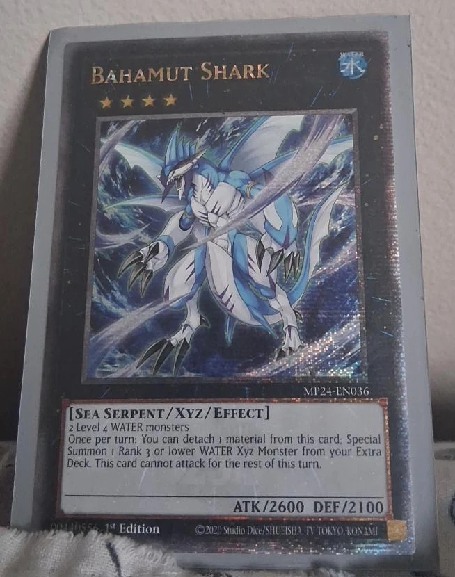 Yu-Gi-Oh! Bahamut Shark MP24-EN036 Trading Card