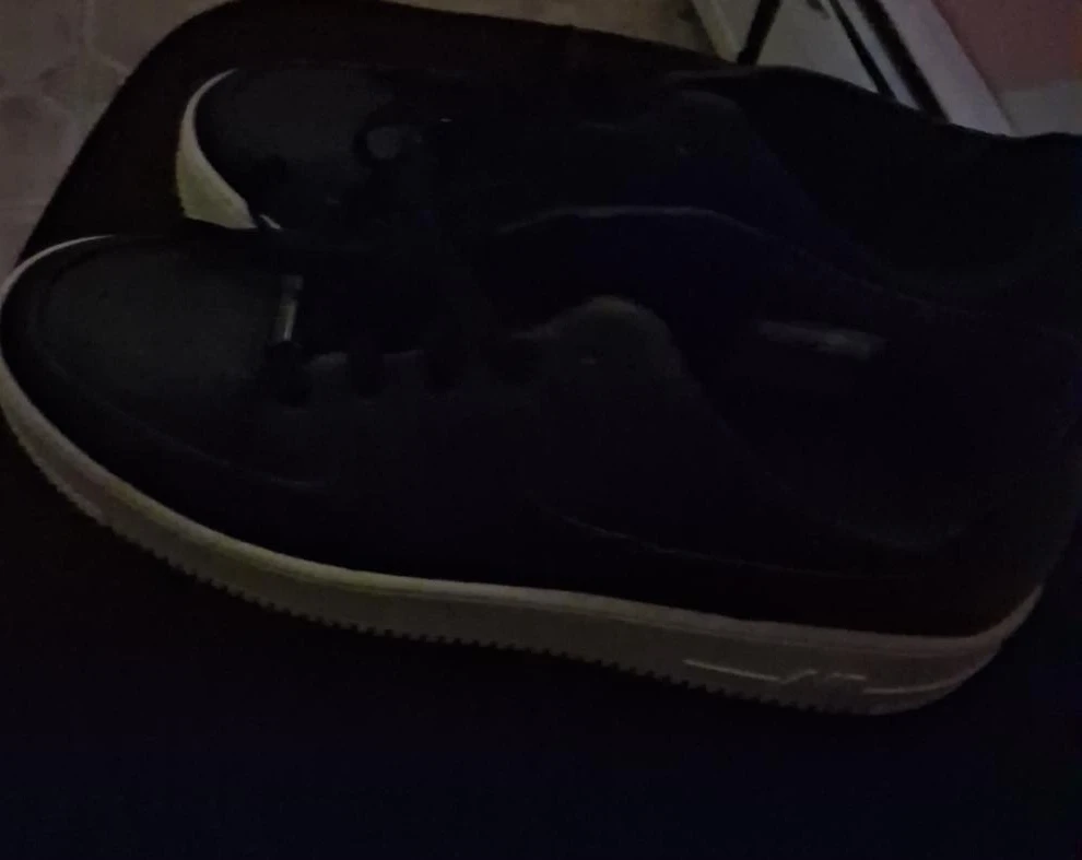 Black Nike Air Force 1 Sneakers