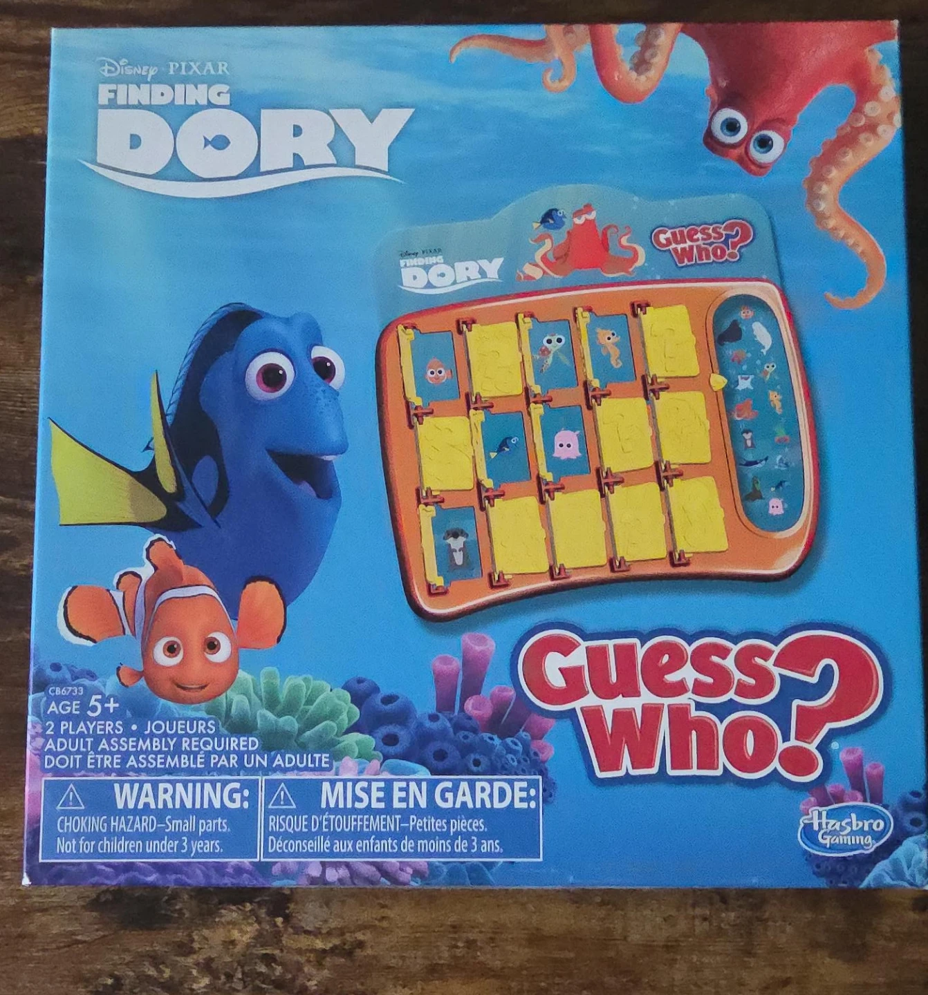 Finding Dory Guess Who? Board Game