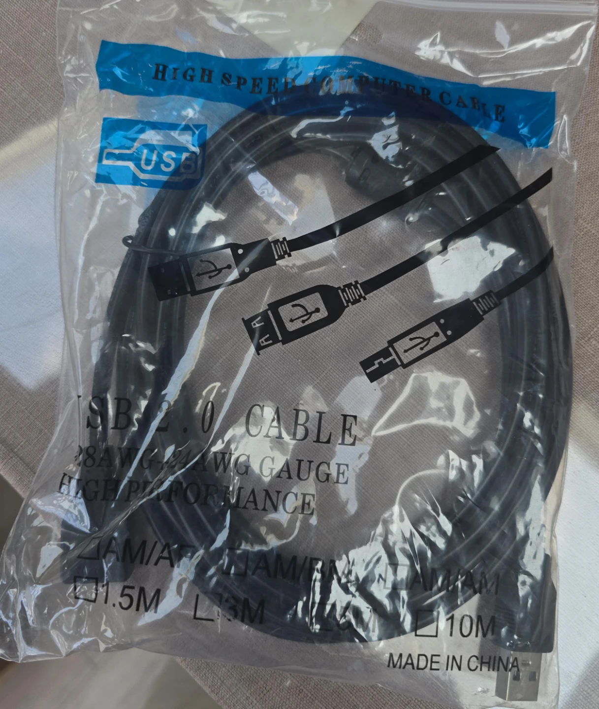 28AWG+24AWGA Gauge  USB cable