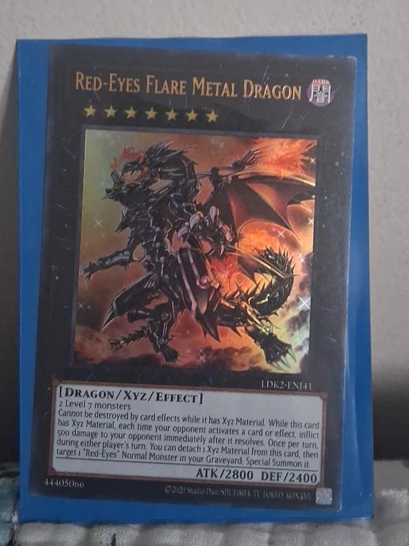 Yu-Gi-Oh! Red-Eyes Flare Metal Dragon LDK2-EN141