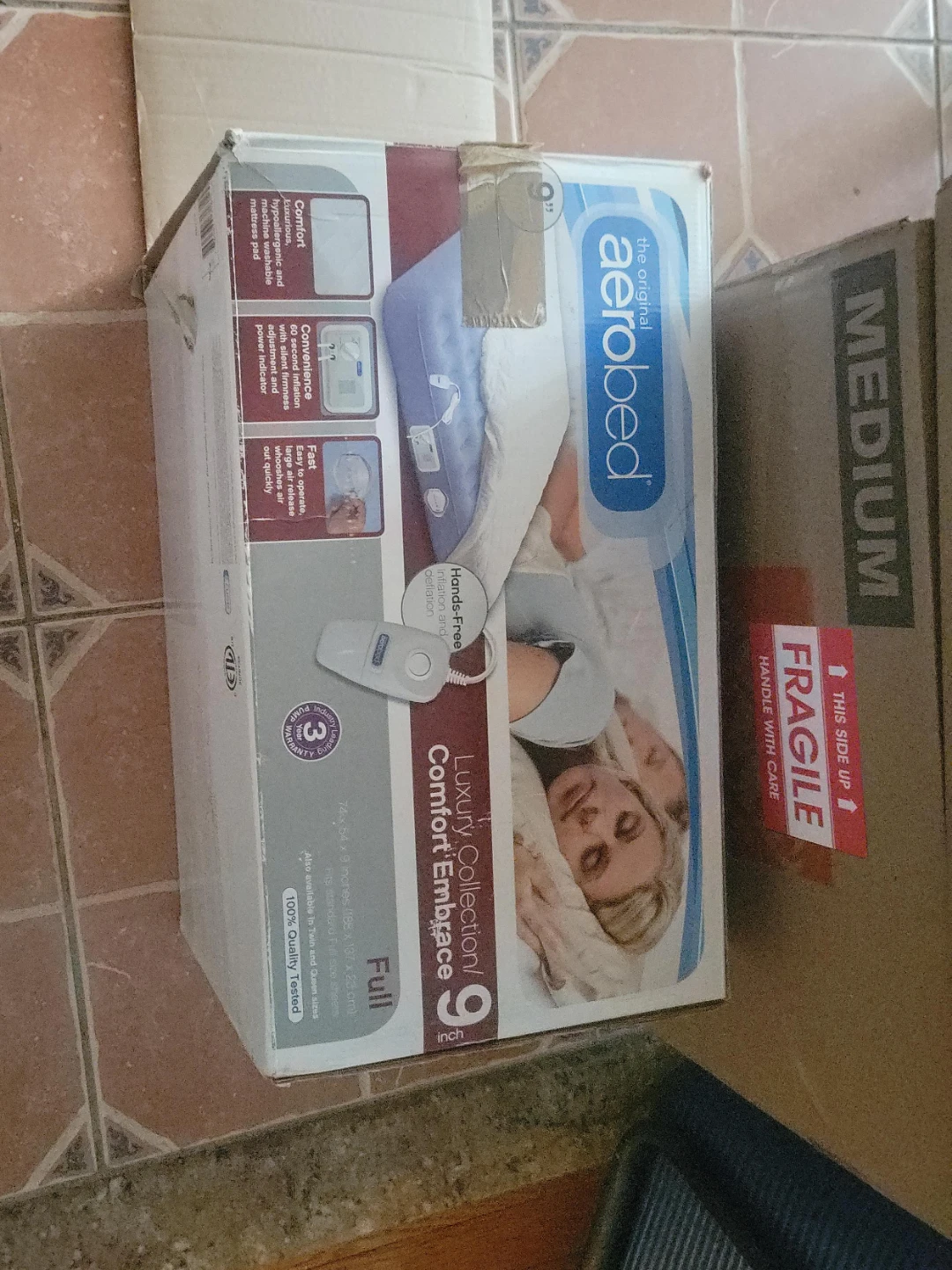 Aerobed Comfort Embrace Air Mattress - Full Size