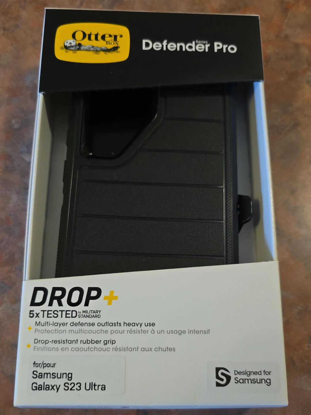 OtterBox Defender Pro Case for Samsung Galaxy S23 Ultra