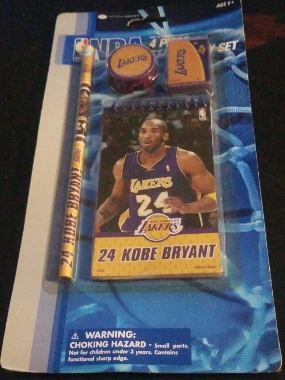 Kobe Bryant 4 Piece Stationery Set