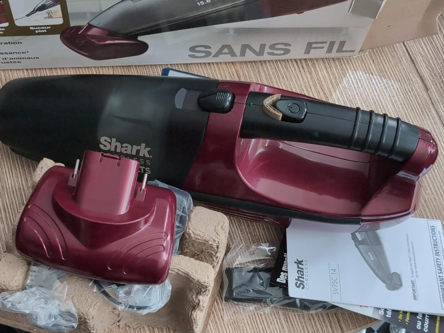 Shark Pet Perfect Hand Vac SV75C 14