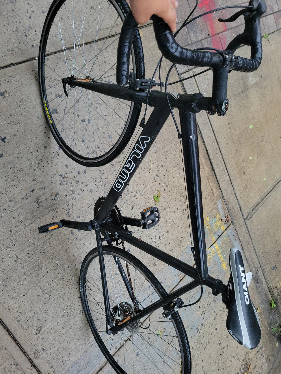 Vilano Black Road Bike