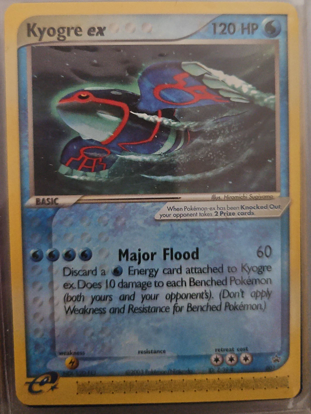 Pokémon Kyogre ex #001 – Nintendo Power Exclusive