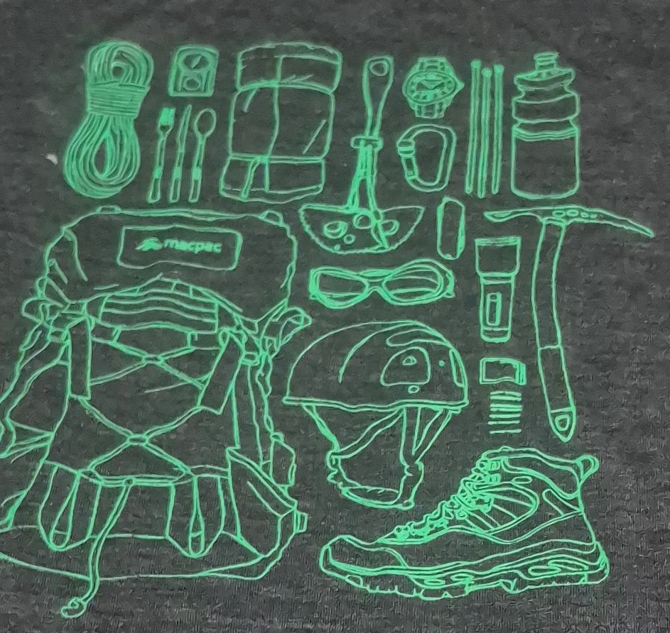 Macpac Backpack and Outdoor Gear Graphic T-Shirt