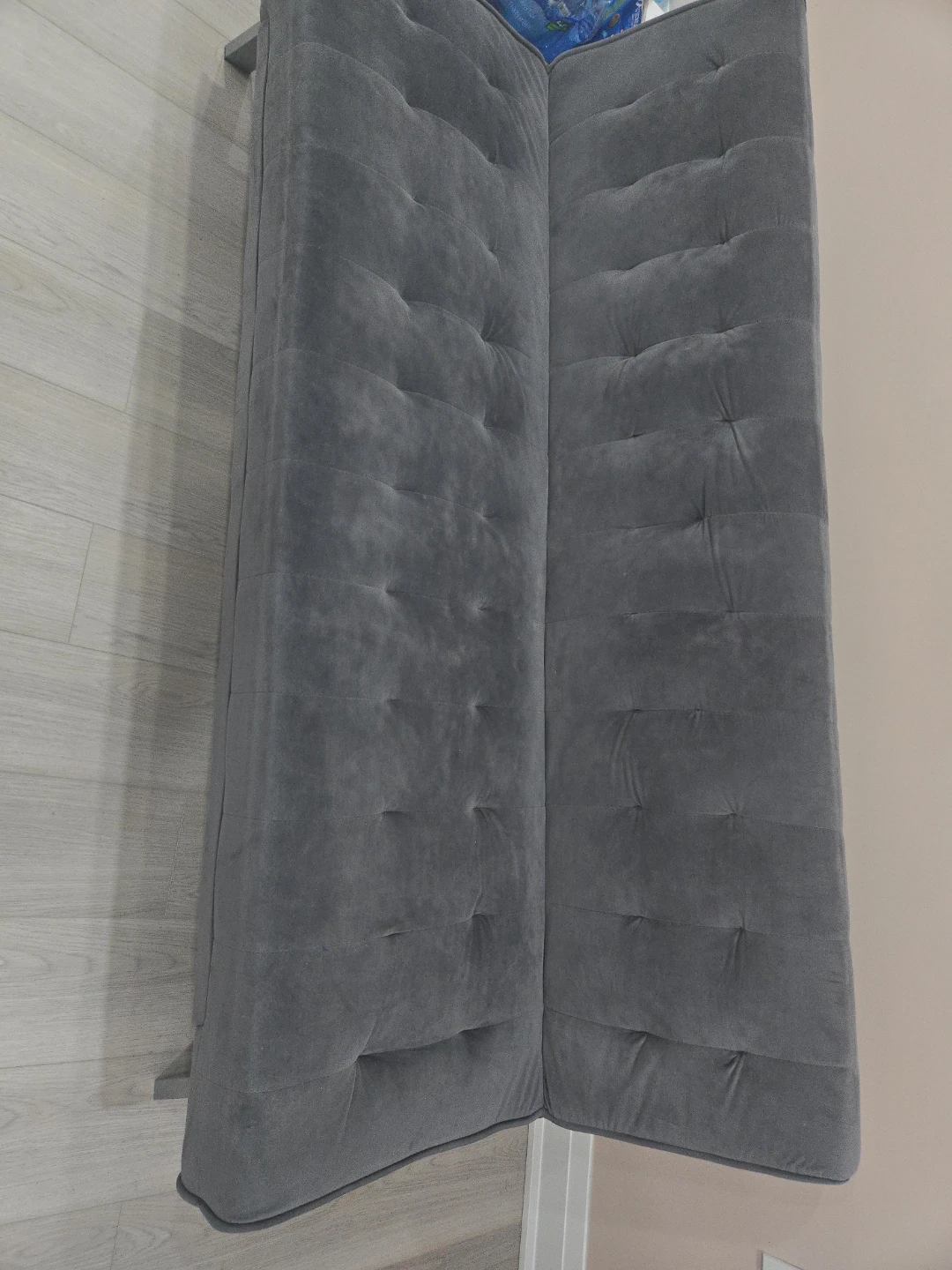 Grey Tufted Sofa Bed