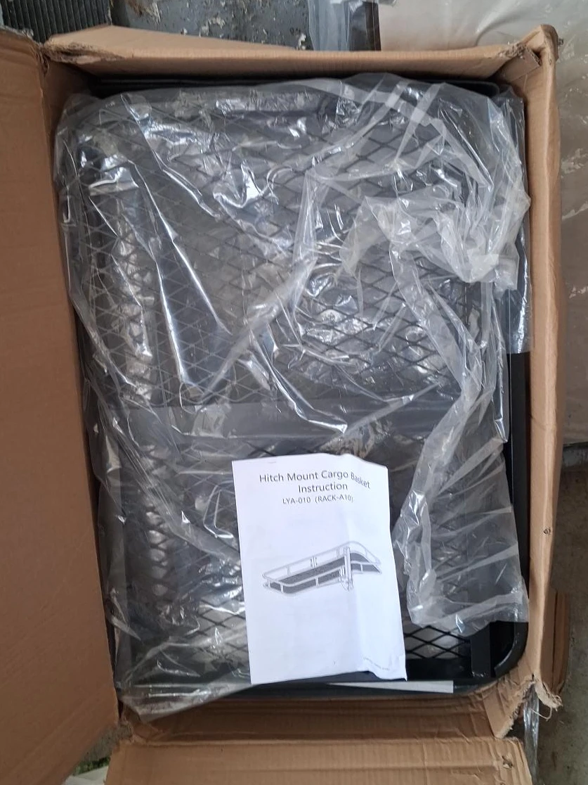 Hitch Mount Cargo Basket
