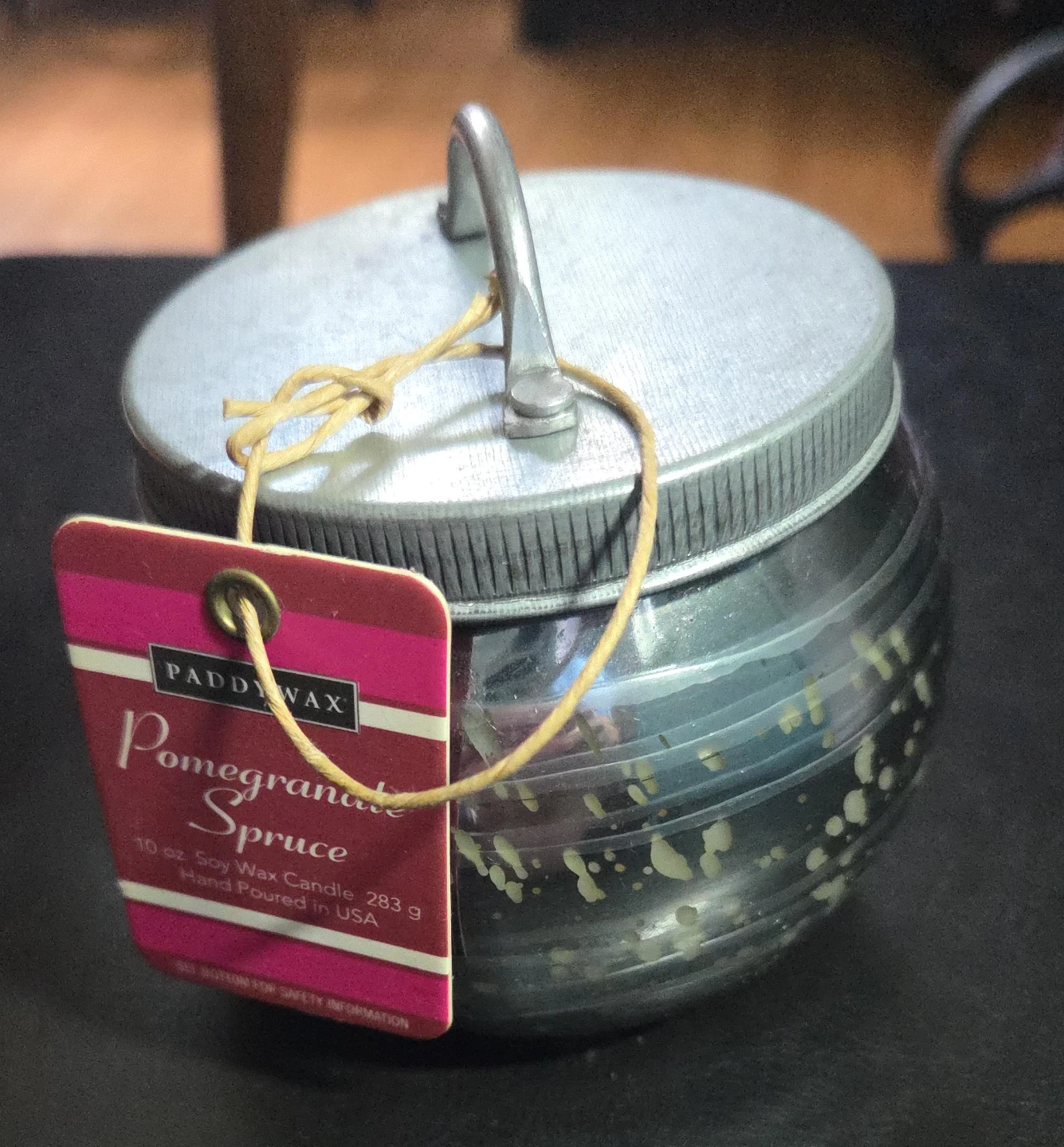Paddy Wax Pomegranate Spruce 10 oz Soy Wax Candle