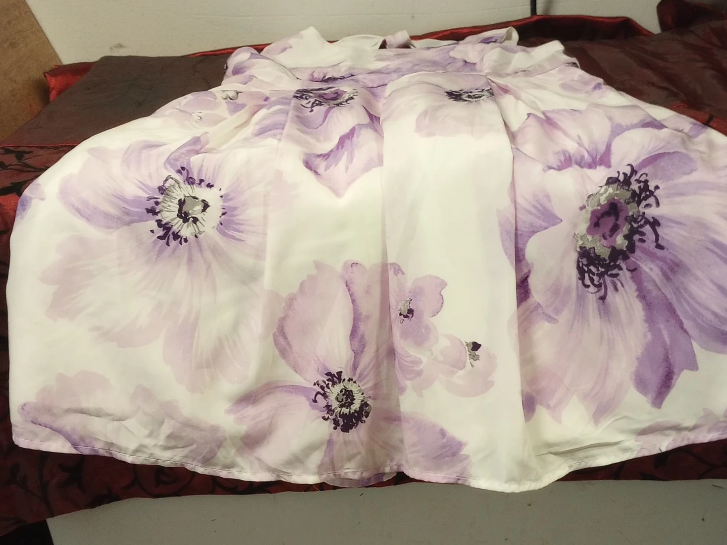 Girl's Floral Print Dress