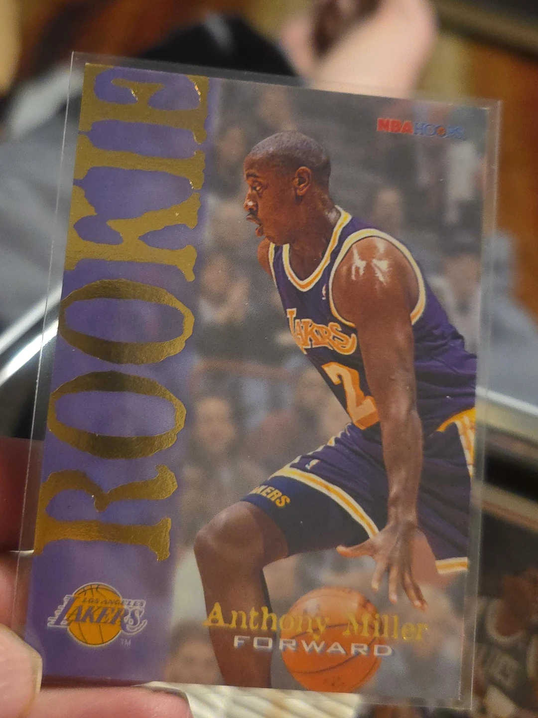 1994-95 NBA Hoops Rookie Anthony Miller Basketball Card